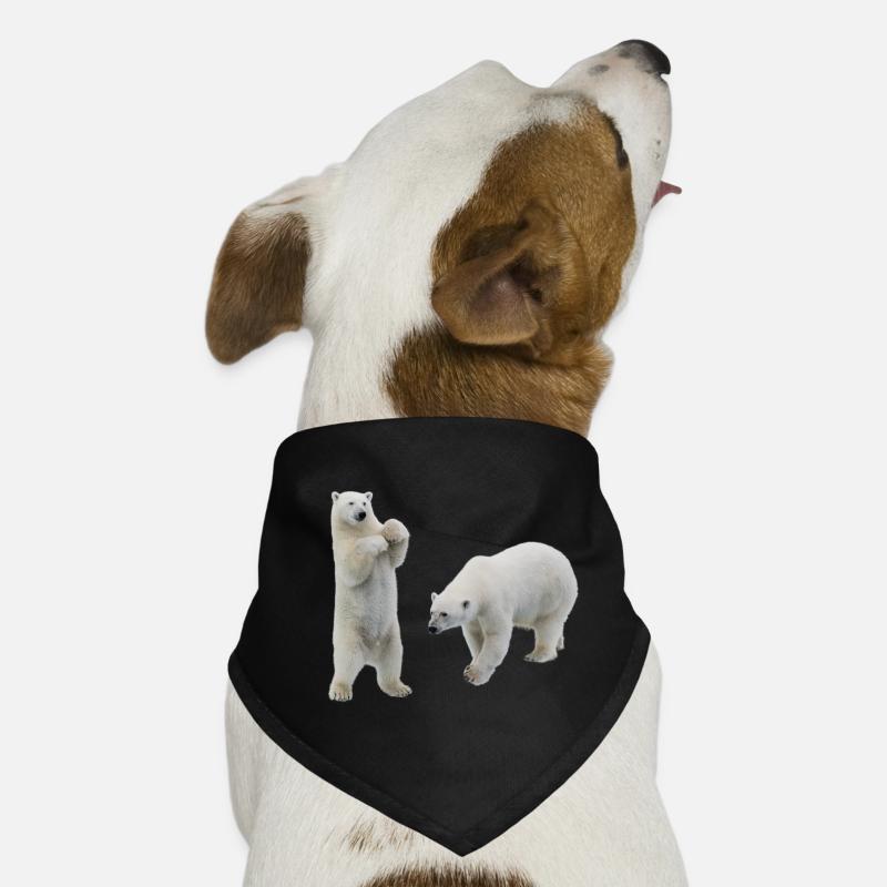 Eisbär Hunde-Bandana