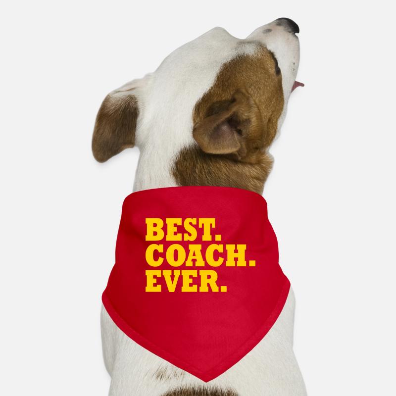 Best coach ever Hunde-Bandana