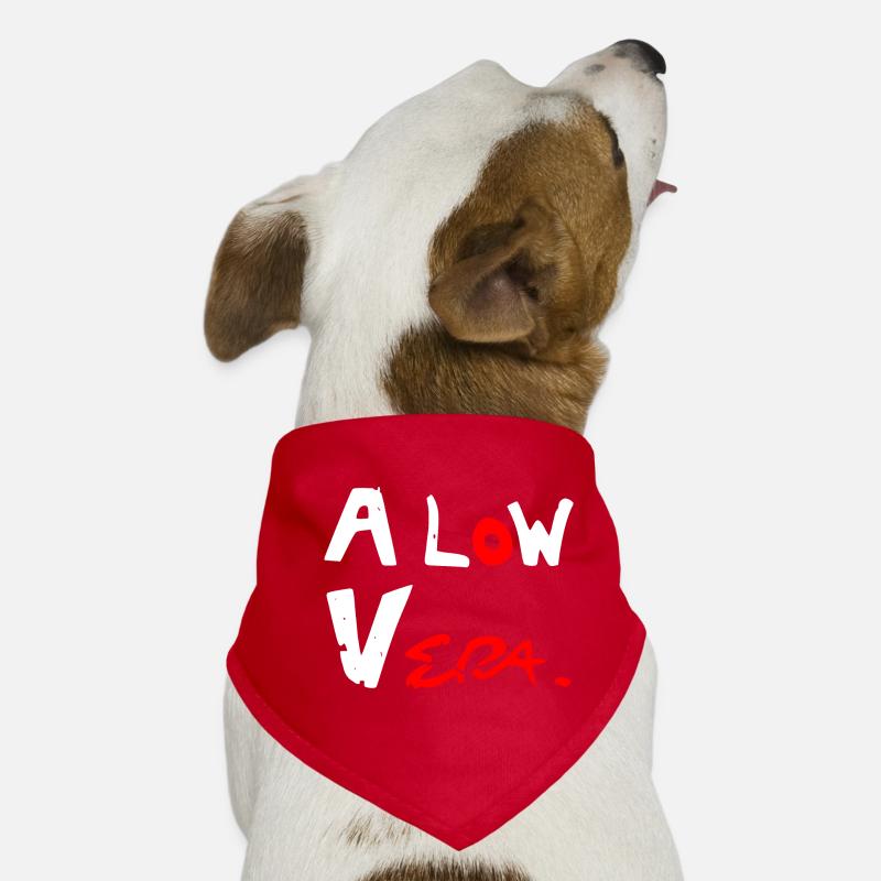 A low vera Bandana pour chien