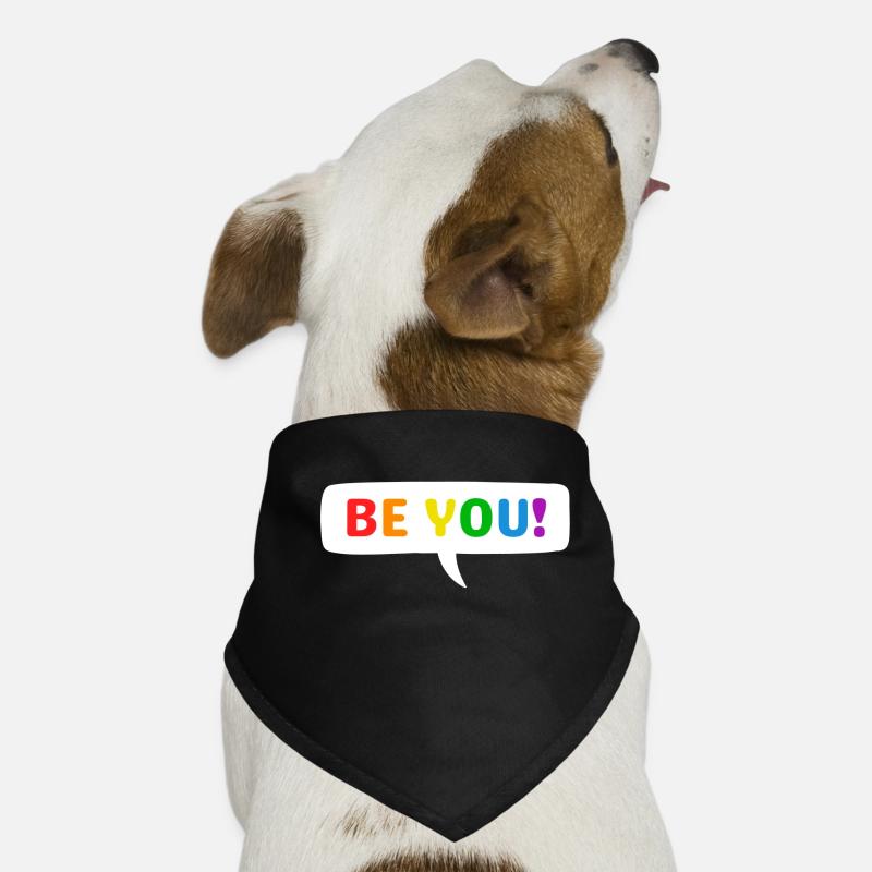 BE YOU Rainbow Pride Hunde-Bandana