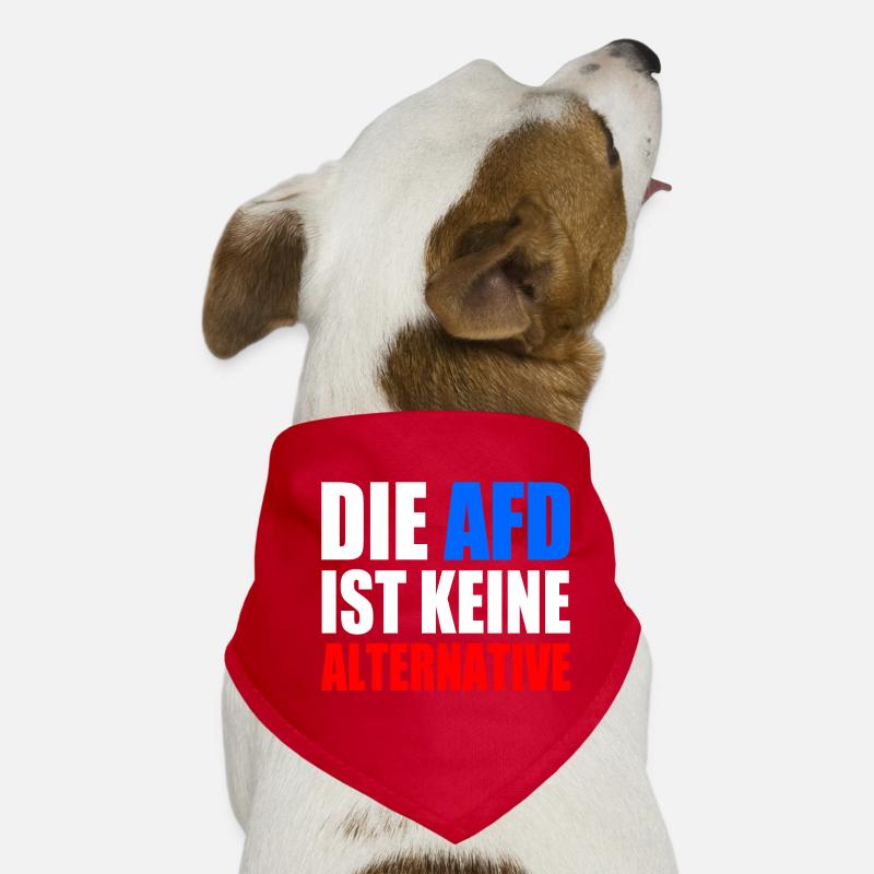 die afd ist keine alternative Hunde-Bandana