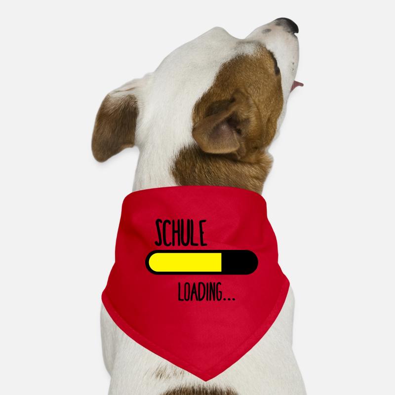 Schule Loading... Hunde-Bandana