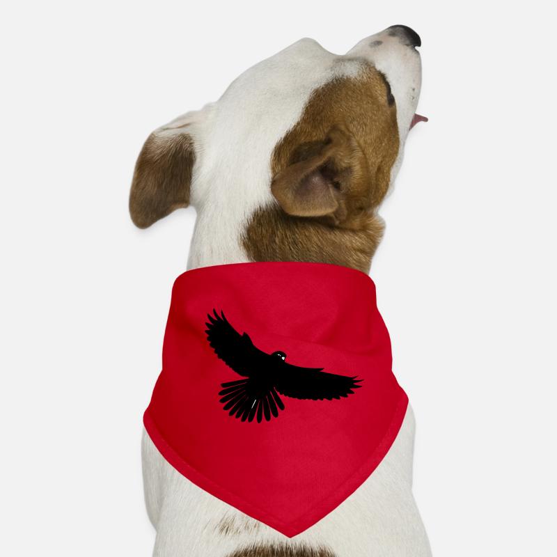 Black bird Dog Bandana