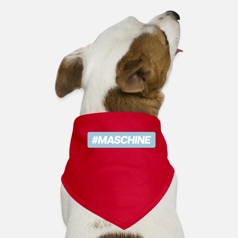 #Maschine Hunde-Bandana