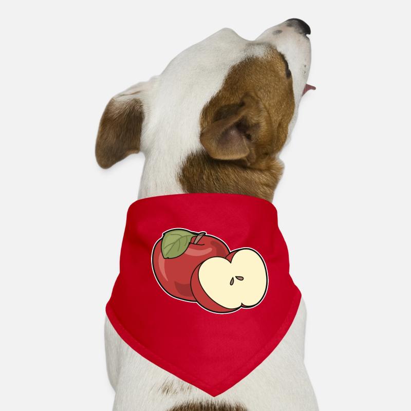 Apfel Hunde-Bandana