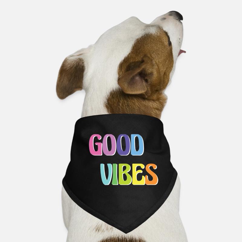 Good Vibes Dog Bandana