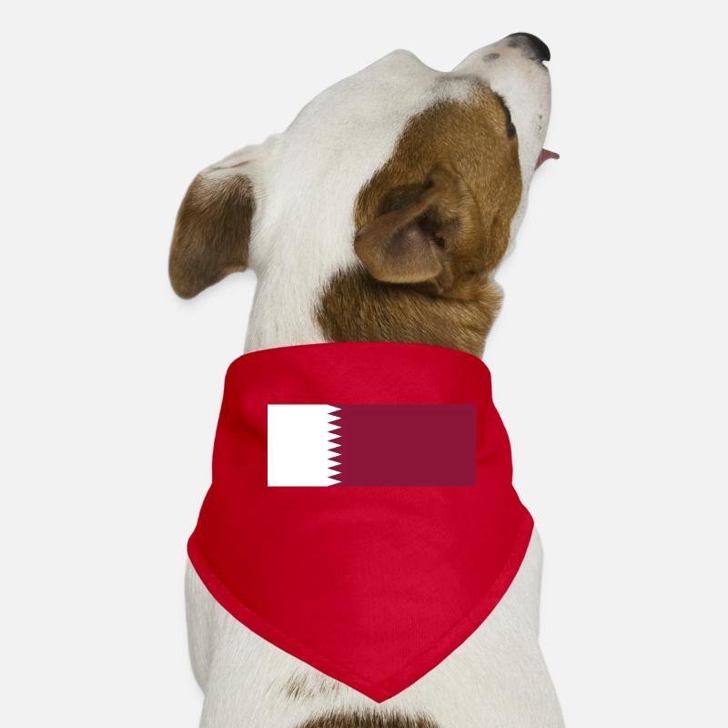 Qatar Bandana pour chien