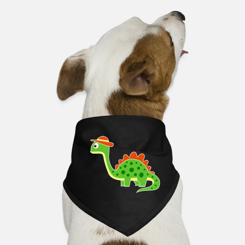 Dino mignon avec chapeau Bandana pour chien