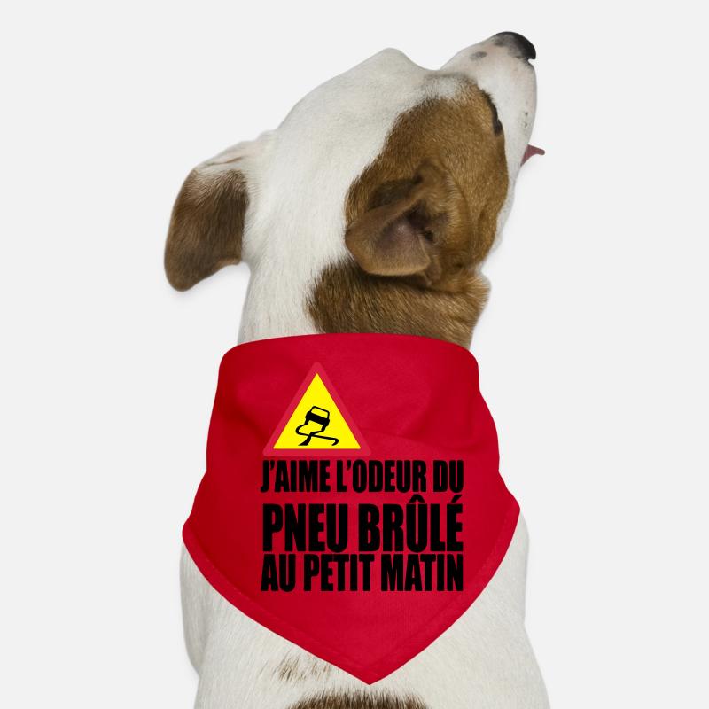 Pneu le matin Bandana pour chien