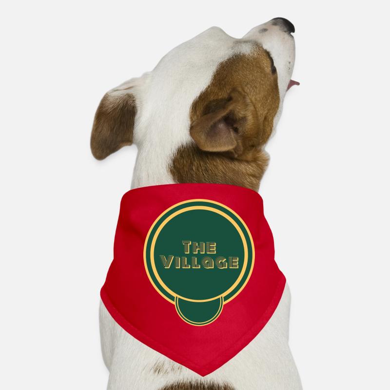 Retro Hunde-Bandana
