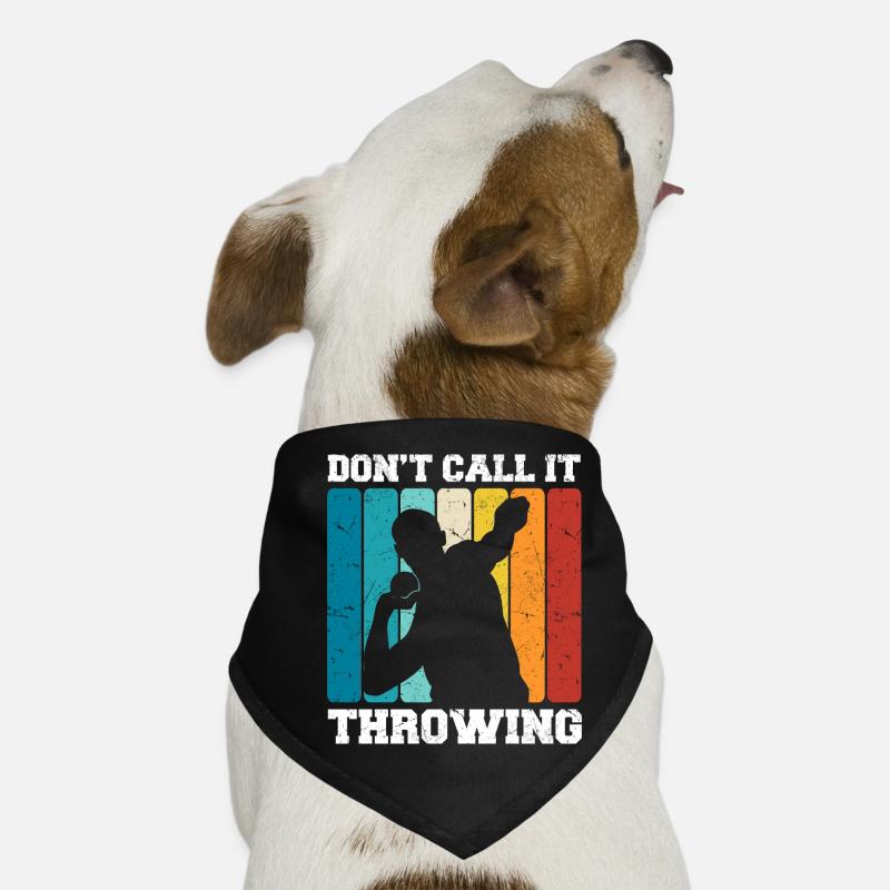 Kugelstoßen Hunde-Bandana