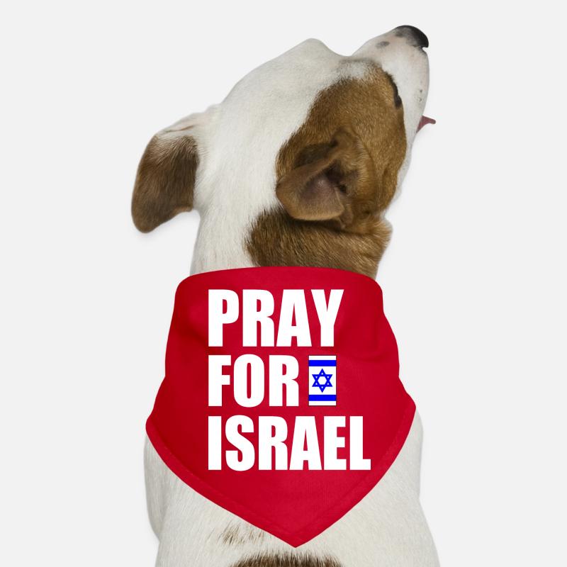Pray for israel Bandana pour chien