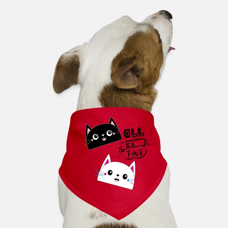 TOUT VA BIEN, Chats Bandana pour chien
