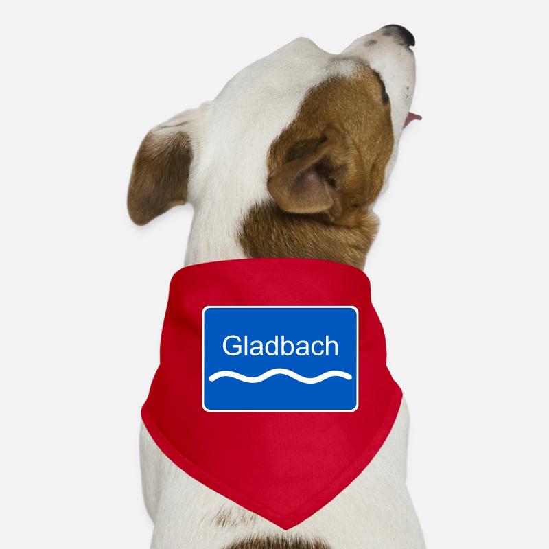Gladbach Fluss Hunde-Bandana