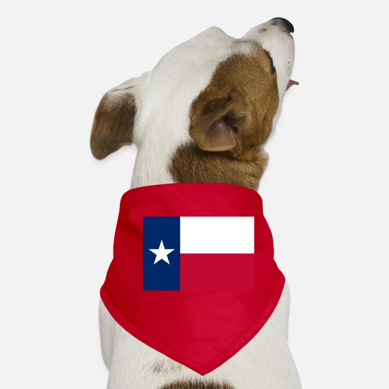 Texas Texas flag flag Dog Bandana