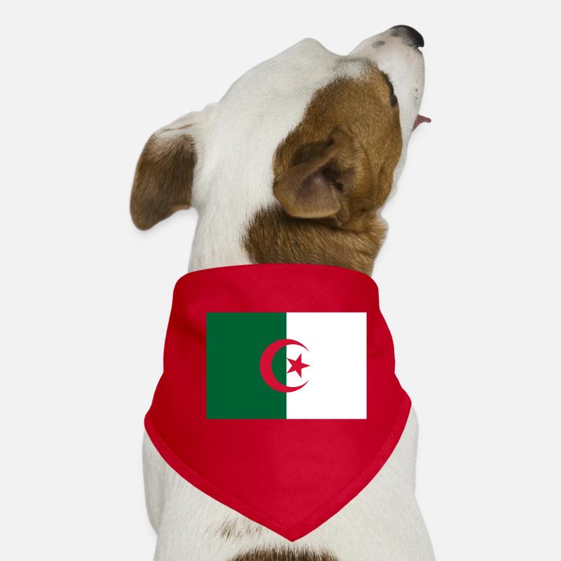 Algérie drapeau algérien drapeau Bandana pour chien