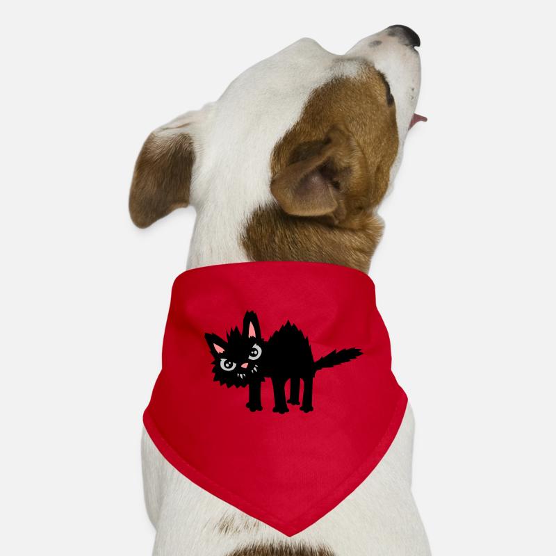 Funny Evil Cat Dog Bandana