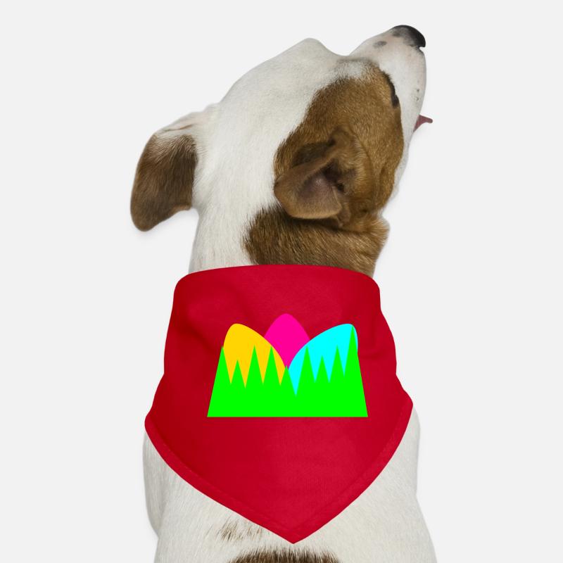 Colourful Easter eggs Dog Bandana