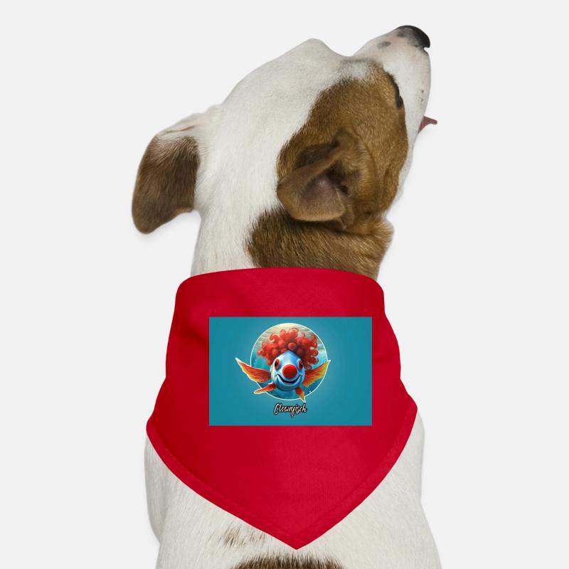 Pun ambiguous german expression - Clownfisch Hunde-Bandana