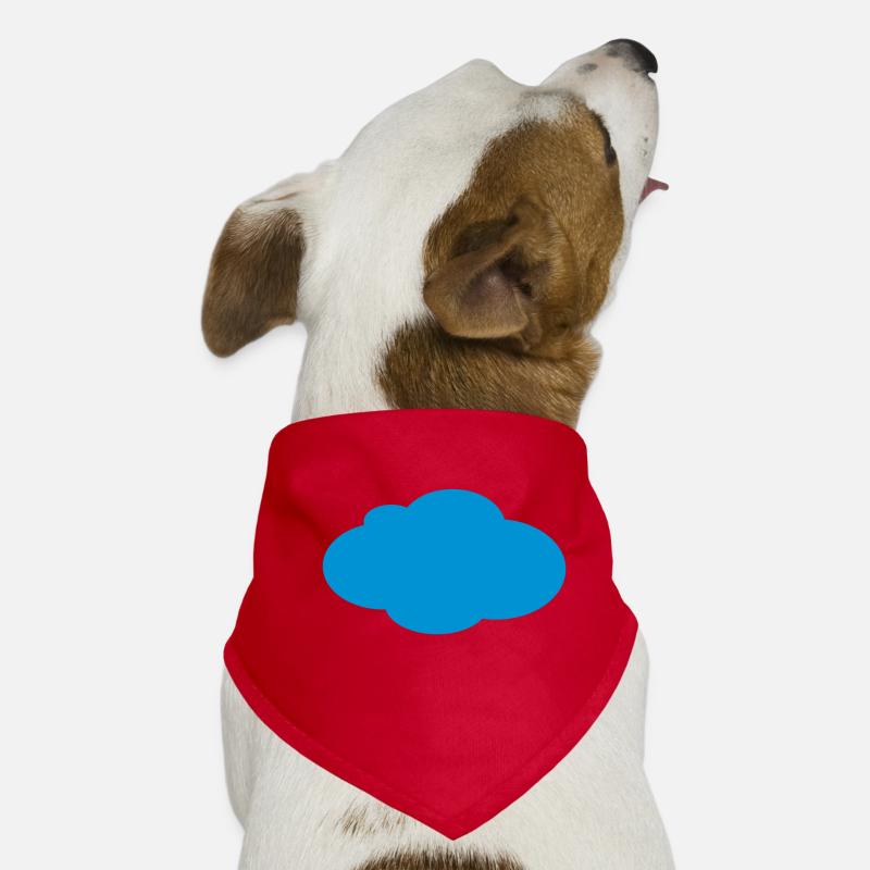 Wolke Hunde-Bandana