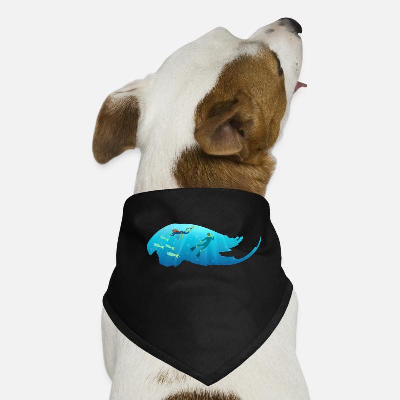 Scuba diving Dog Bandana