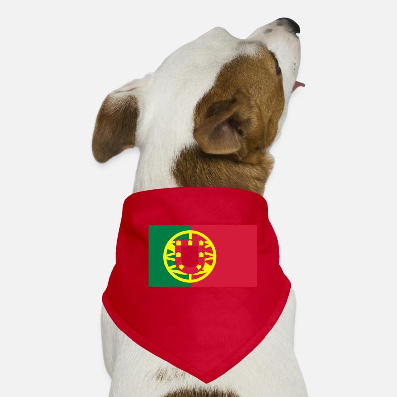 Drapeau portugais Bandana pour chien