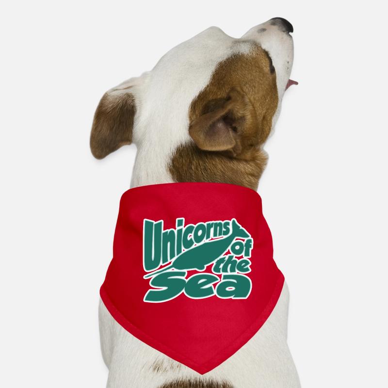 Einhörner des Meeres Hunde-Bandana