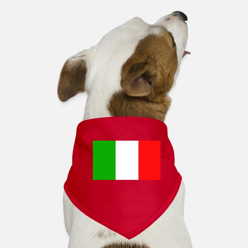 Italy flag Dog Bandana