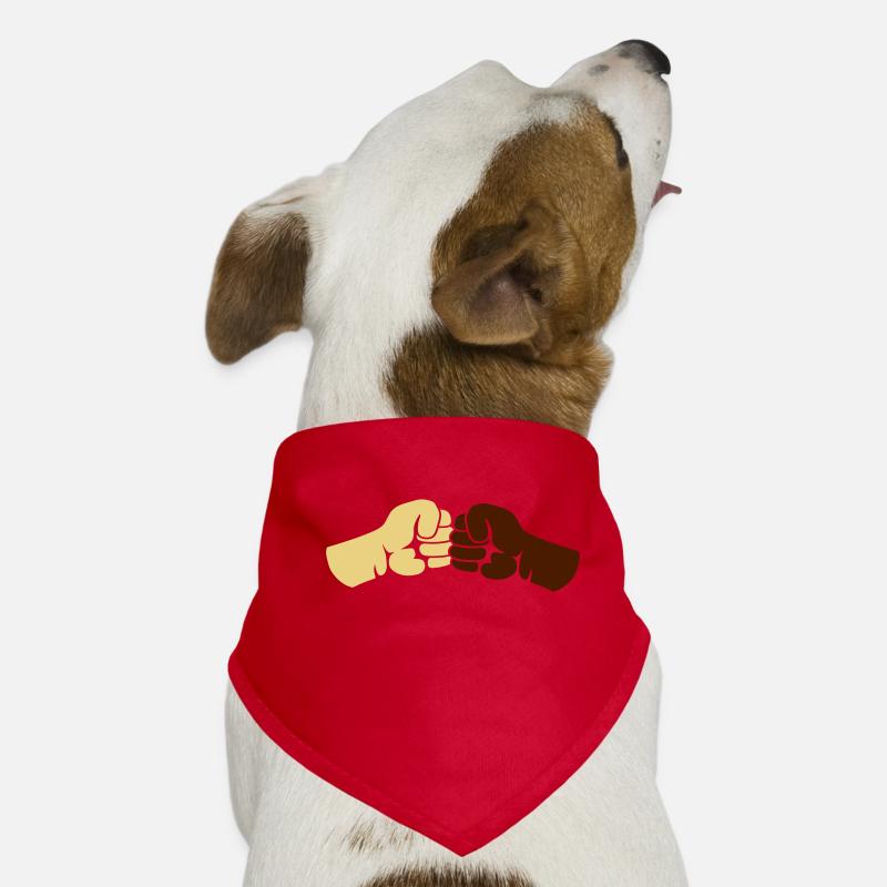 Black White Bros Dog Bandana