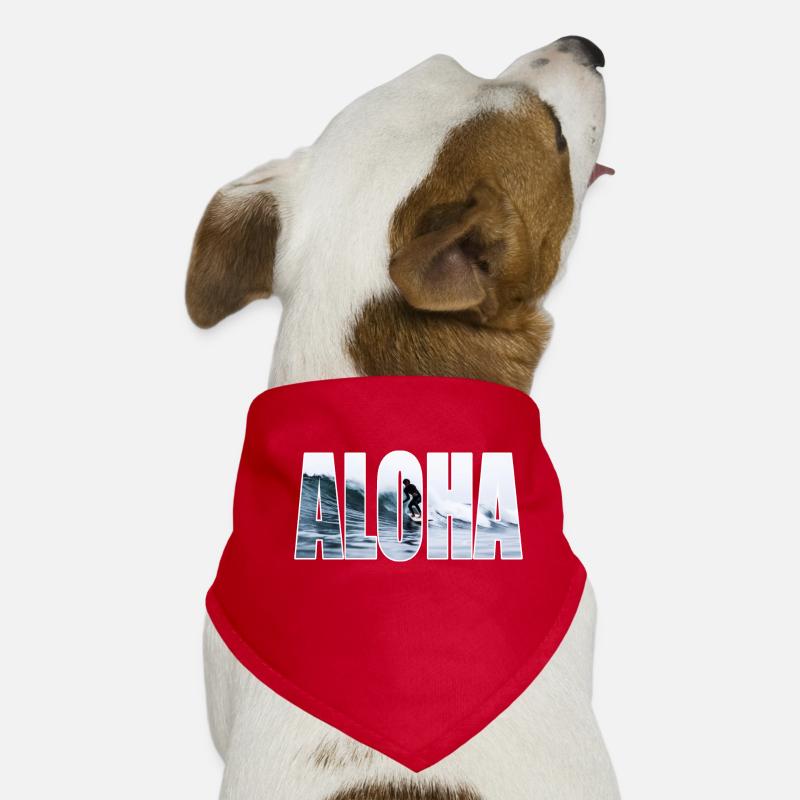 ALOHA Dog Bandana