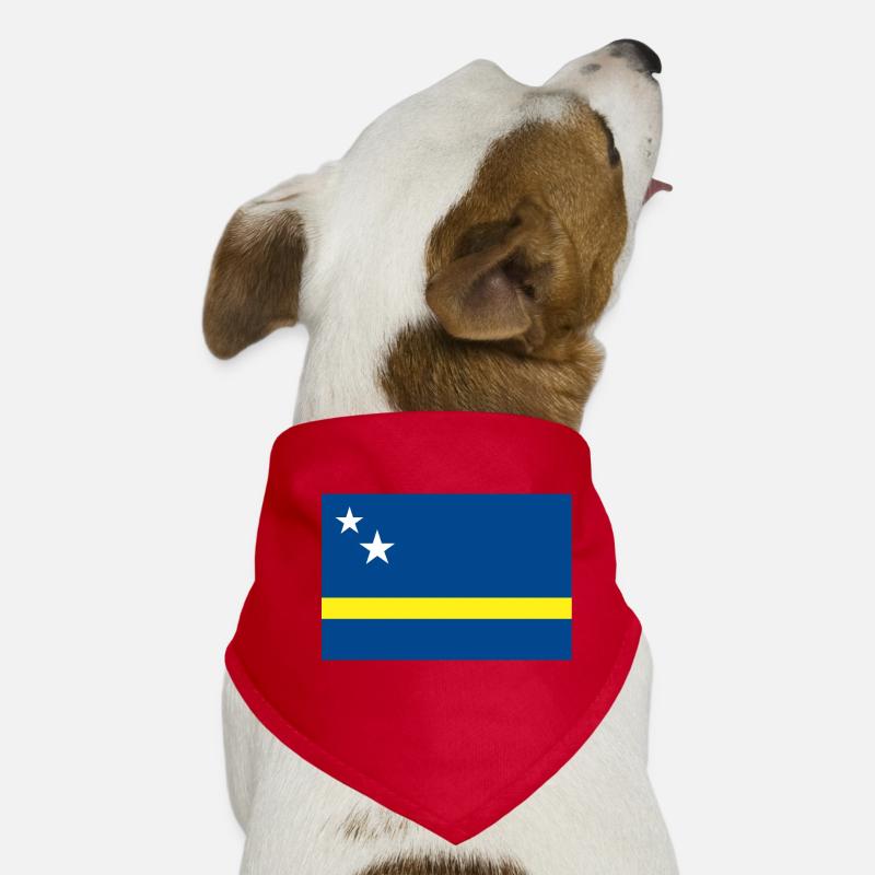 Curacao flag Dog Bandana