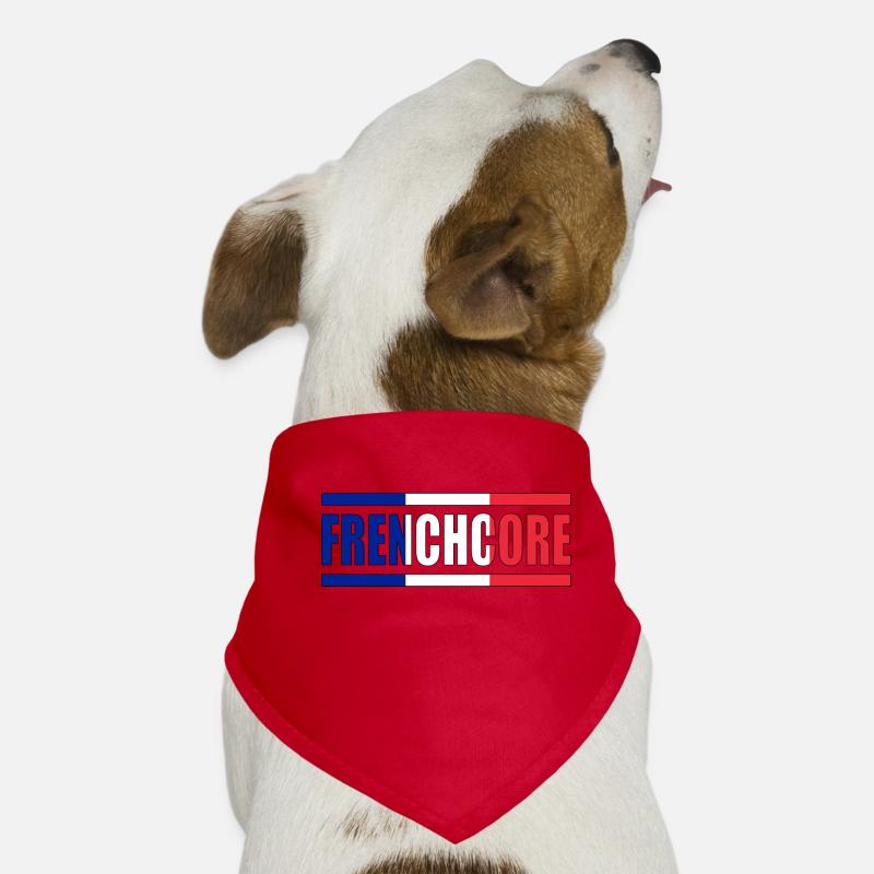 Noyau français Bandana pour chien