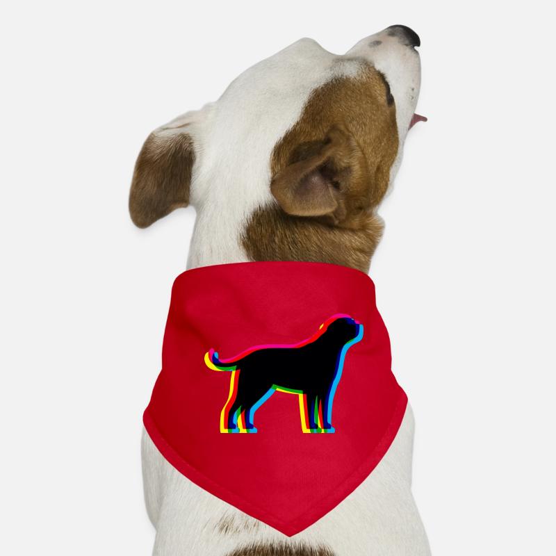 CMYK St. Bernard Dog Bandana
