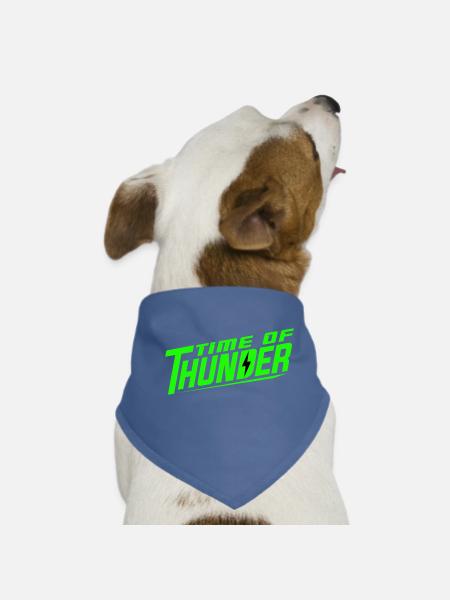 GREEN POWER - Hunde-Bandana - Rot - Vorne