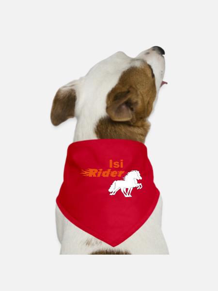 Isi Rider - Bandana pour chien - rouge - Devant