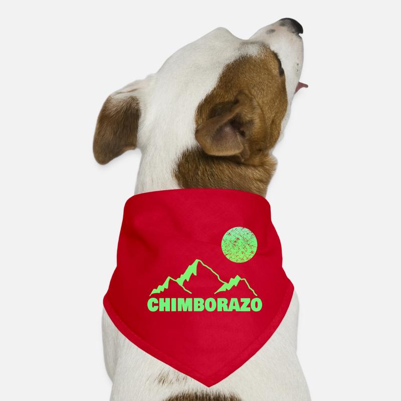 Geschenk für chimborazo Hunde-Bandana