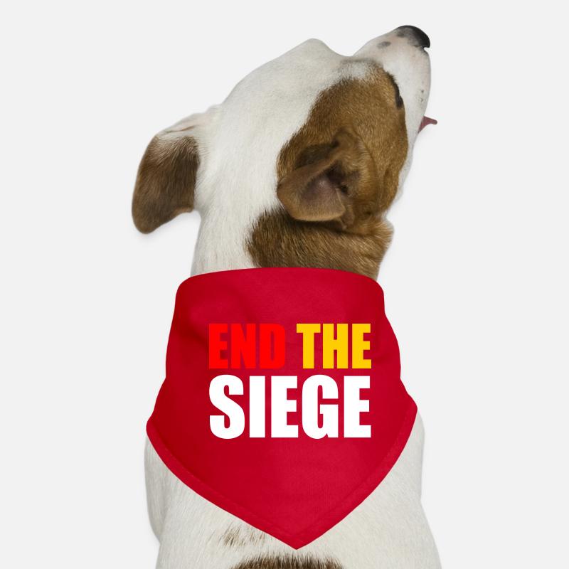 End the siege Hunde-Bandana