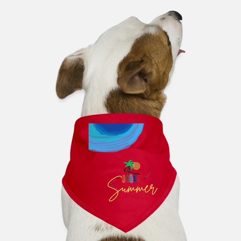 Hello Summer Hunde-Bandana