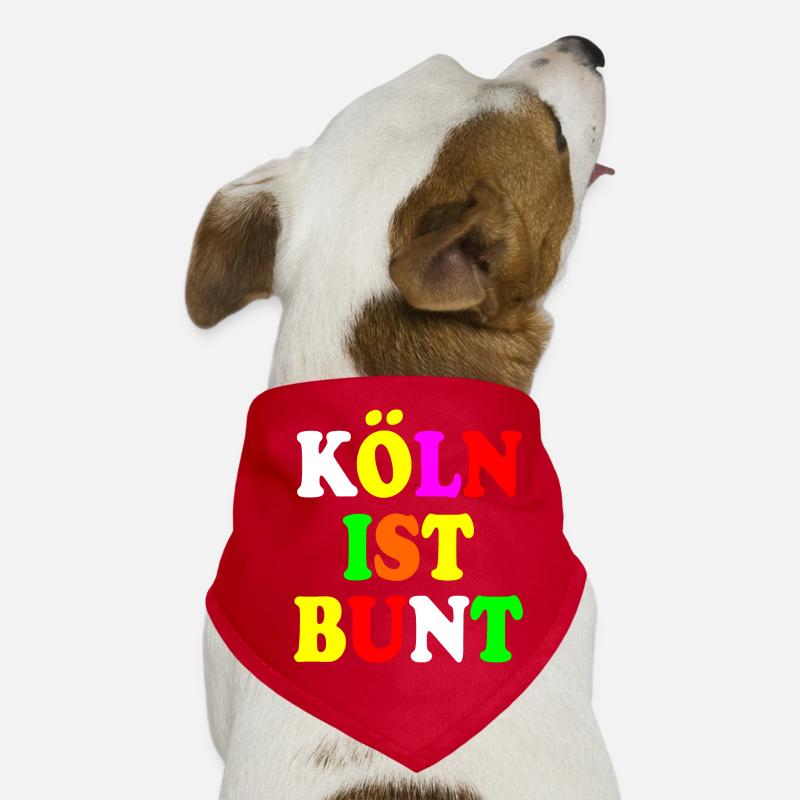 Köln ist bunt Hunde-Bandana