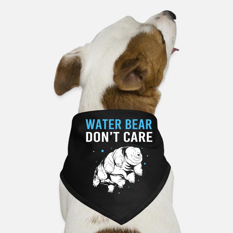 Tardigrade Ours d’eau tardigrade Tardigrade Bandana pour chien