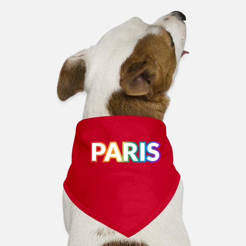 Gay Pride Paris Frankreich Hunde-Bandana