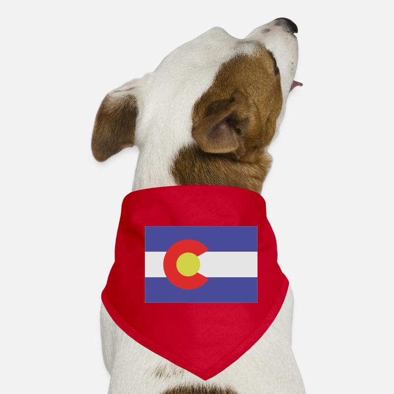 Colorado state flag Dog Bandana