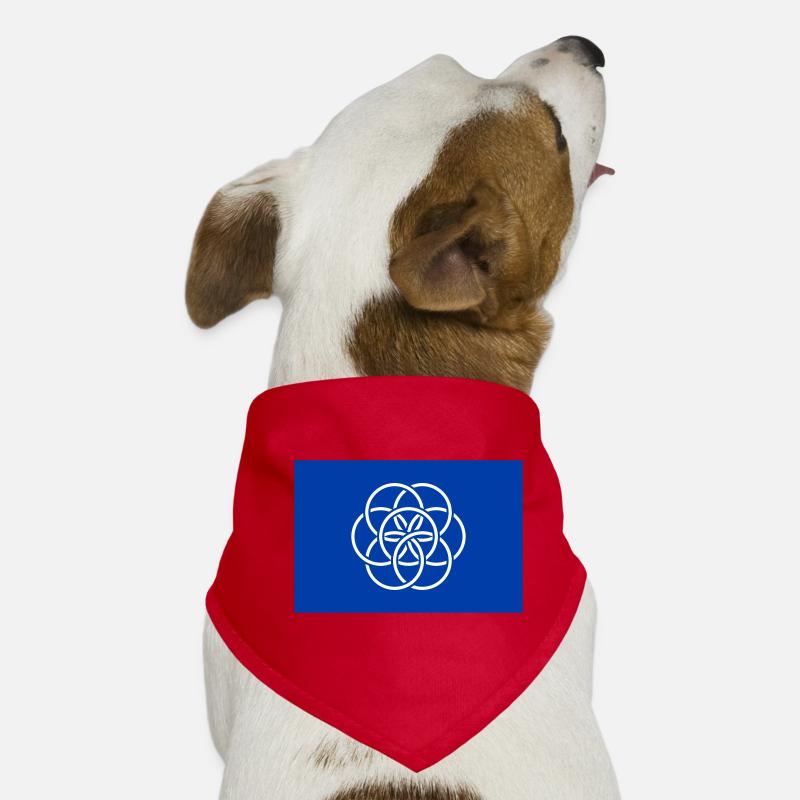 Drapeau international de la planète Terre Bandana pour chien