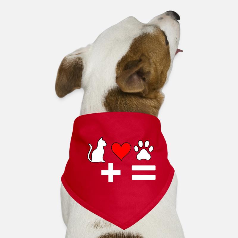 Chat Amour Formule HeartPaw Bandana pour chien