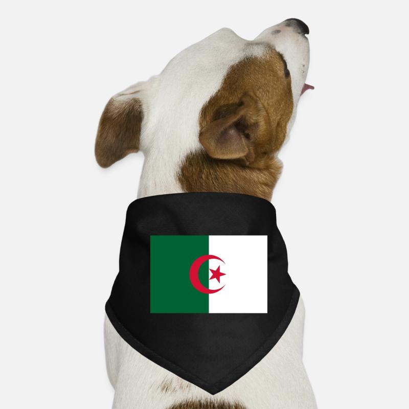 Algerian flag Dog Bandana