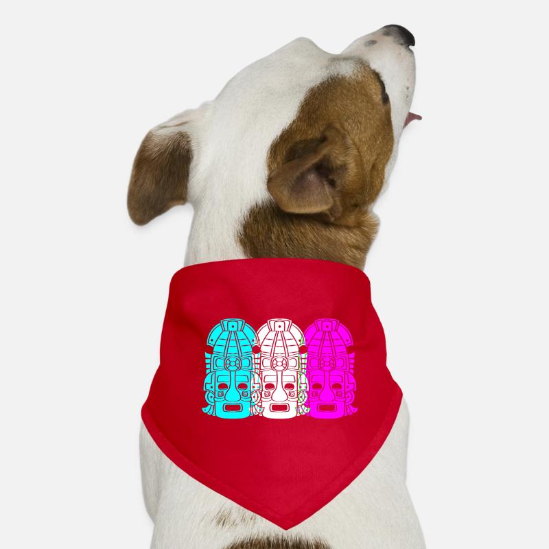 Mayan calendar aztec Inca Dog Bandana