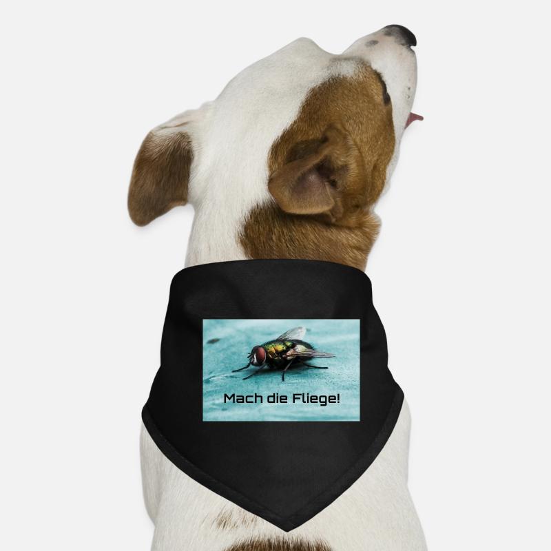 Fliege Motiv: Mach die Fliege! Hunde-Bandana