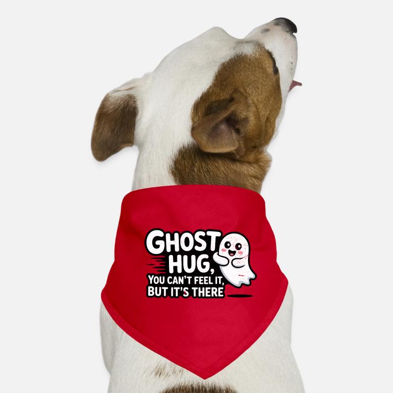 Ghost Hug: Invisible Closeness Dog Bandana