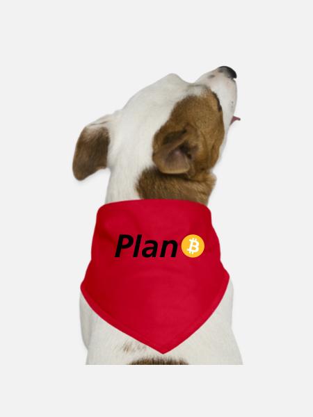 Plan B - Hunde-Bandana - Rot - Vorne