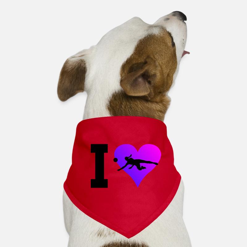 Joueuse de volley-ball joueuse de volley-ball féminin Bandana pour chien